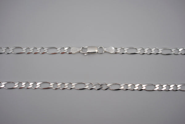 Silver Figaro Chain