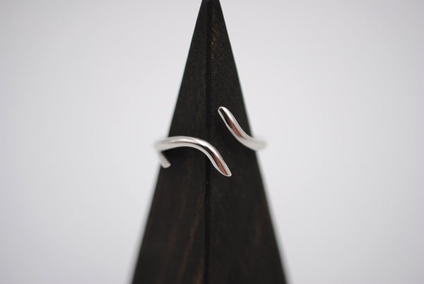 Sprout Rhodium Roots Ring