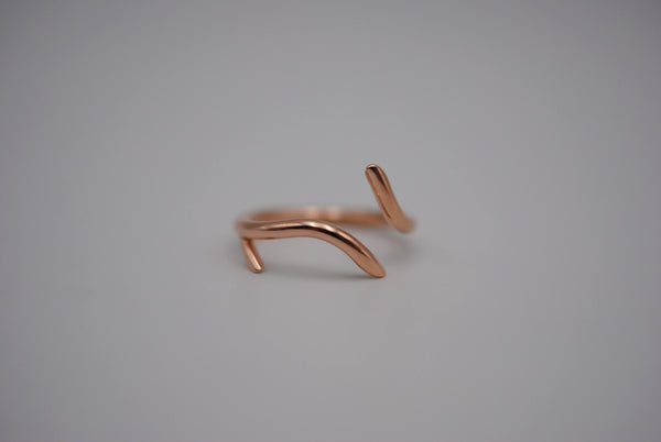 Sprout Rose Gold Roots Ring