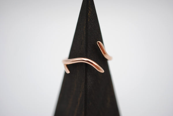 Sprout Rose Gold Roots Ring