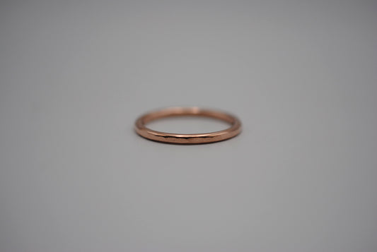 Thicker Rose Gold Stacker Ring