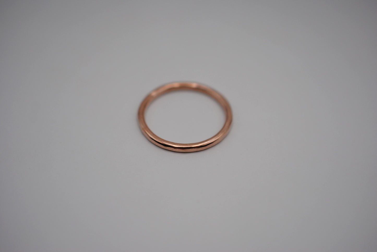 Thicker Rose Gold Stacker Ring