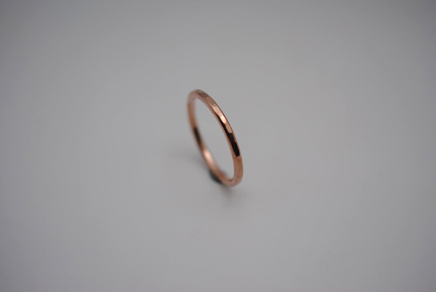 Thicker Rose Gold Stacker Ring