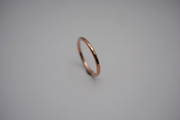 Thicker Rose Gold Stacker Ring