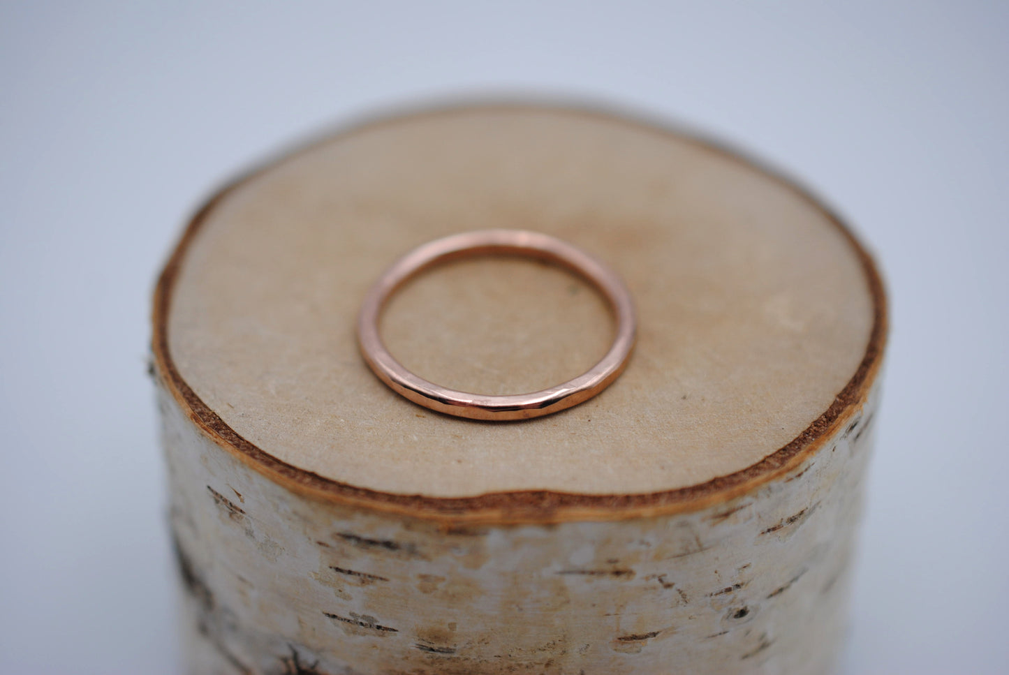 Thicker Rose Gold Stacker Ring