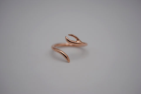 Ethnic Open Copper Ring