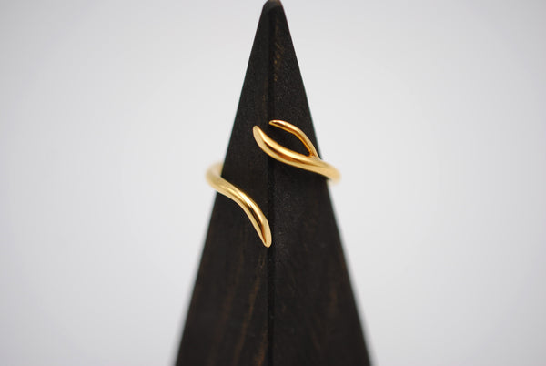 Twig Yellow Gold Roots Ring