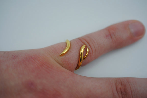 Twig Yellow Gold Roots Ring