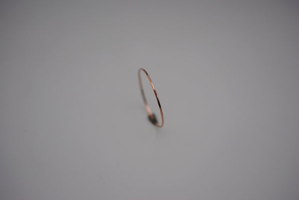 Ultra Thin Rose Gold Stacker Ring