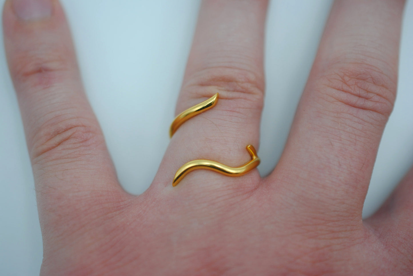 Vine Yellow Gold Roots Ring