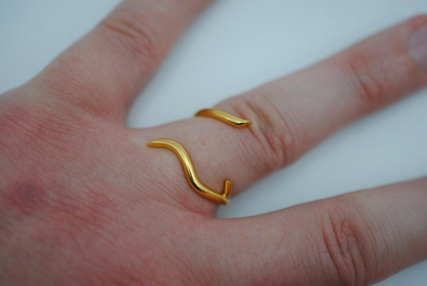 Vine Yellow Gold Roots Ring