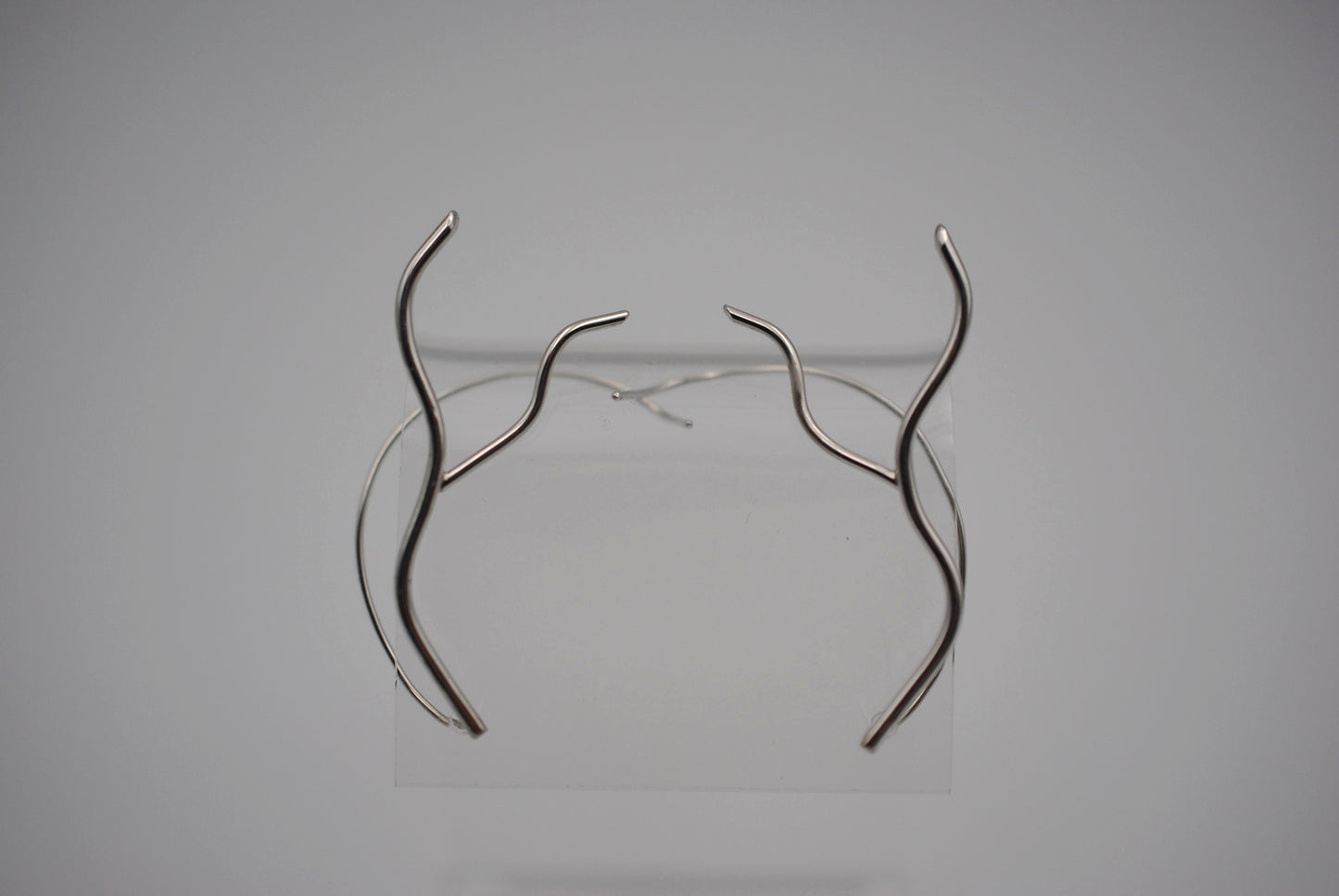 Vine Rhodium Roots Ear Climbers