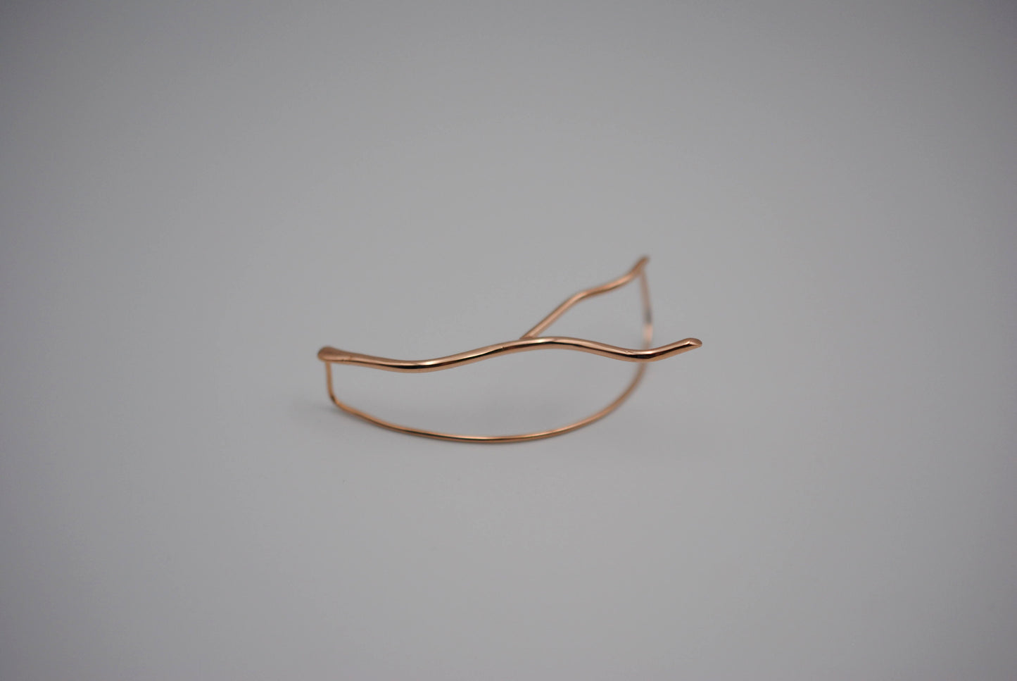 Vine Rose Gold Roots Ear Climbers