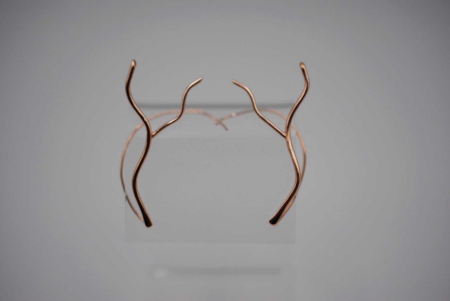 Vine Rose Gold Roots Ear Climbers